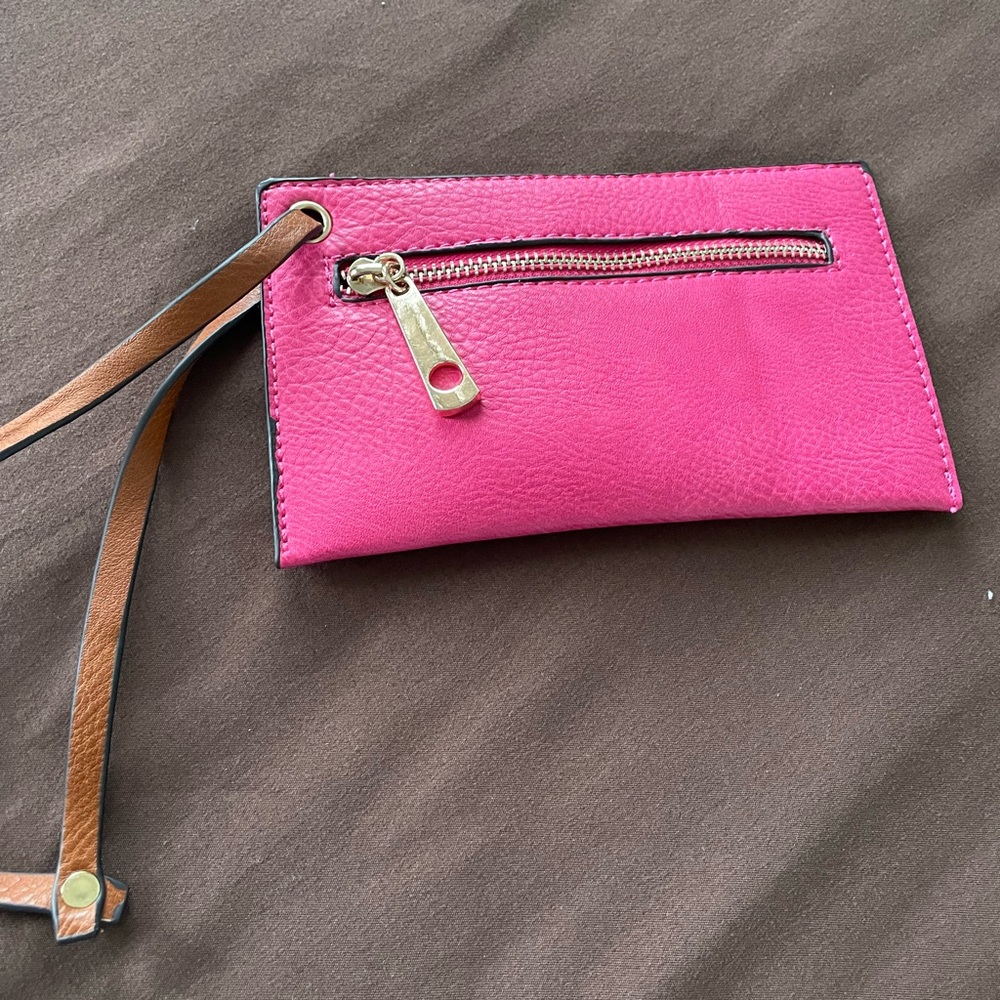 Pink Leather Tote Bag - Picture 5 of 6